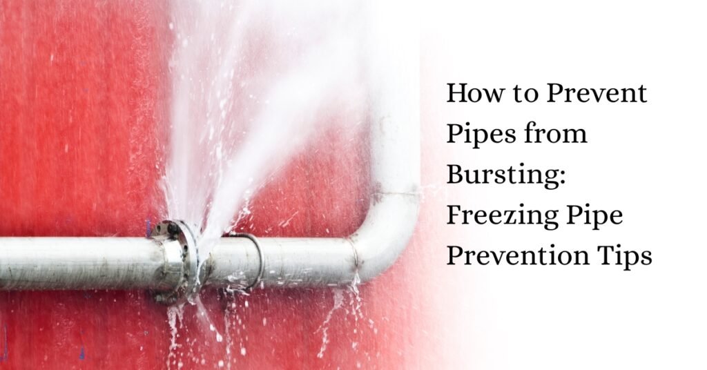 Prevent Pipes from Bursting