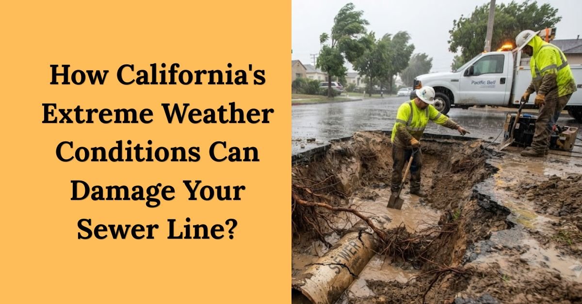 California's Extreme Weather Conditions Can Damage Your Sewer Line
