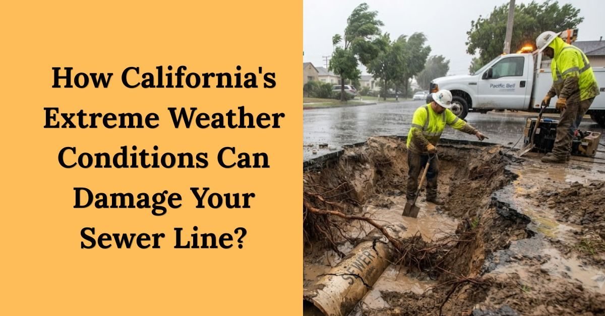 California's Extreme Weather Conditions Can Damage Your Sewer Line
